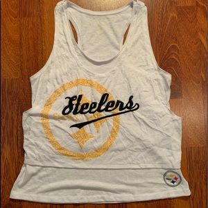 Pittsburgh STEELERS 🔸♦️🔹 White Tank Top XL Jr.